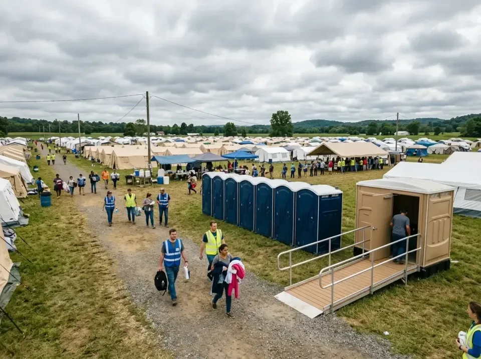 disaster-relief-camp-restrooms-010 — frequently asked questions, Dumpster & Portable Bathrooms Rental in Fruita, CO